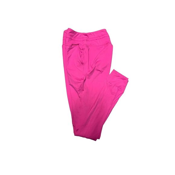 Halara Drawstring Waist Joggers Fuschia Pants Women's Size S Tall - Picture 4 of 6